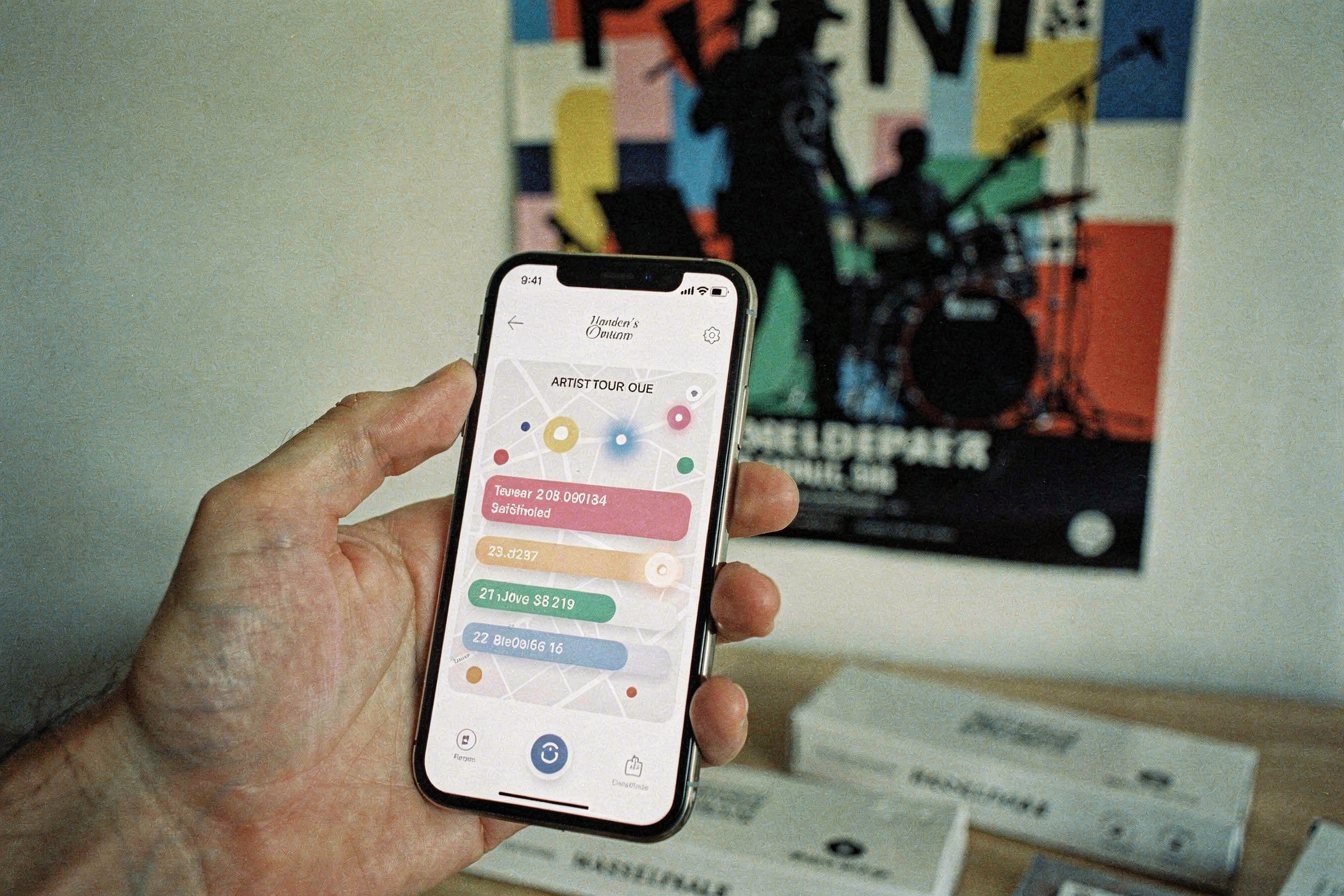 Künstler-Tour-Tracker